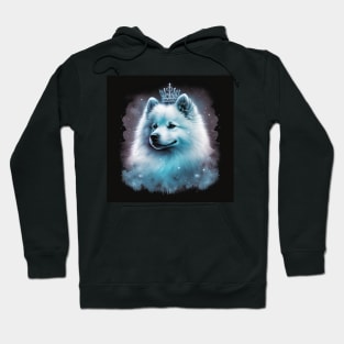 Samoyed With A Crown Hoodie